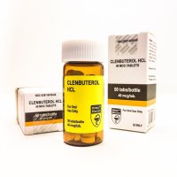Clenbuterol 50Tabs [40mcg / 1Tab] - Hilma