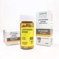 T3 (Liothyronine Sodium) 50Tabs [25mcg / 1Tab] - Hilma Biocare